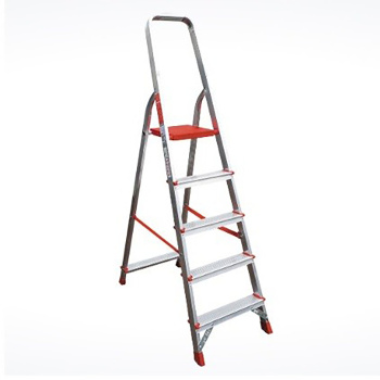 Стремянка алюминиевая 5 ступеней, выс.верхн.пл.1,07м Професс. "NV 3110" 3110105 "Новая высота" *1