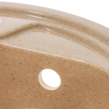 Кухонная мойка из искусственного камня AGATA, 450х190 мм, песочный