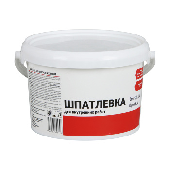 Шпатлевка акриловая для внутренних работ 4 кг Первая цена