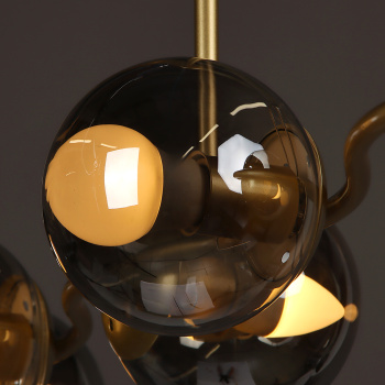 Люстра N36363/6 GD 6*40W E27 220V (l-950; w-250; h-350) VERNER LIGHTING *1 Люстра N36363/6 GD 6*40W E27 220V (l-950; w-250; h-350) VERNER LIGHTING *1