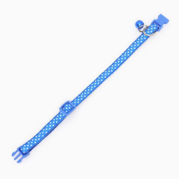 Ошейник двухслойный с фастексом "Горошек", 30 х 1 см 1523615