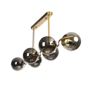 Люстра N36363/6 GD 6*40W E27 220V (l-950; w-250; h-350) VERNER LIGHTING *1 Люстра N36363/6 GD 6*40W E27 220V (l-950; w-250; h-350) VERNER LIGHTING *1