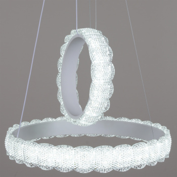 Люстра 80357-0.4-500+300 LED ПДУ	ПДУ+диммер 3500-6000К S=30м2  *1