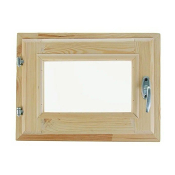 Окно 30х40 см, двойное стекло, хвоя 2493131