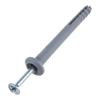 Дюбель с шурупом 6,0*60 с грибовидным бортиком (1000шт) SM-Gпромтара *1