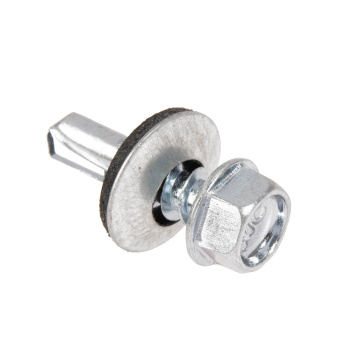 Саморезы кровельные BROZEX 4,8*19 цинк (3000шт) промтара к *1