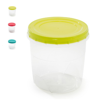 Банка для продуктов пластм. с закруч.кр. 1,0л арт.442 ("Полимербыт") *1/30