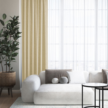 Штора Канвас 150*290см шампань Волшебная ночь *1/5