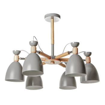 Люстра 10911/6WD+GR GR+WT Е27 6*60W S=13м2 *1 Люстра 10911/6WD+GR GR+WT Е27 6*60W S=13м2 *1