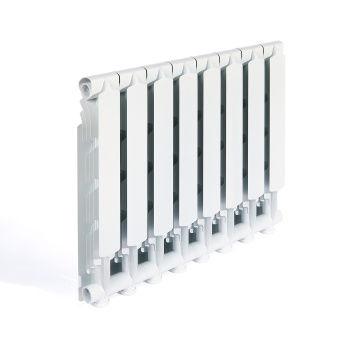 Радиатор алюминиевый 8 секций Royal Thermo Revolution, 500 мм, белый Радиатор алюминиевый 8 секций Royal Thermo Revolution, 500 мм, белый