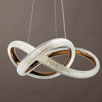 Люстра 9233/96W Gold  450 мм 3 реж., пульт S=16м2  VERNER LIGHTING *1