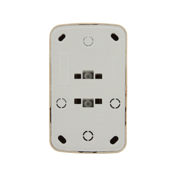 Розетка Дача ОП 2-мест. сосна бз А10 Народная SQ1824-0039