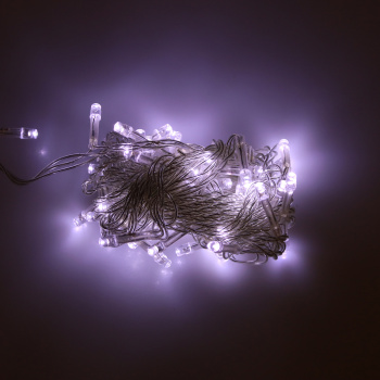 Гирлянда «Нить» Luazon Lighting, 5 м, 8 режимов, белый, 50 LED, IP20, 220 В