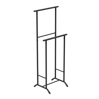 Вешалка напольная с перекладинами, шир.0,45м,выс.1,15м,гл.0,35м Черный матовый ВПЛ1/Ч "Ника" *1