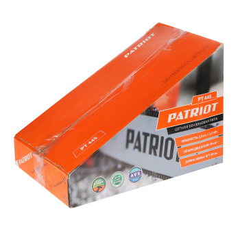 Пила цепная бензиновая PATRIOT PT 445, 2Т, 2.9 л.с, 40 см³