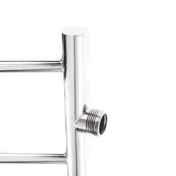 Полотенцесушитель лесенка Приоритет ПМ-боковое подкл. левый Ø1" Полка 50*80*50*2мм Тругор*1