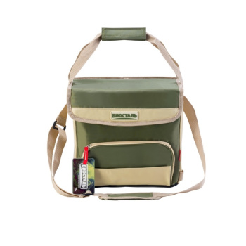 Сумка-термос "Биосталь" "Кемпинг" 15л, мах нагр. до 7кг "Зелёная тайга" TC-15G *1/8