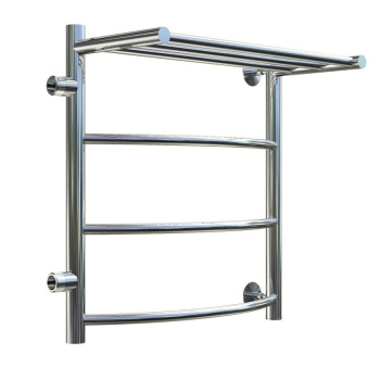 Полотенцесушитель лесенка Приоритет ПМ-боковое подкл. левый Ø1" Полка 50*60*40*2мм Тругор*1