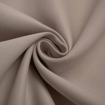 Штора блэкаут лен однотонный 200*270см кремовый арт.666819 NOVEL *1