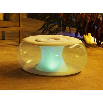 Кресло надувное BESTWAY Poolsphere, 82x82x41 см, подсветка