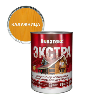 Защитно-декоративное покрытие для древесины алкидное калужница 2,7 л Акватекс-ЭКСТРА *1/4/144