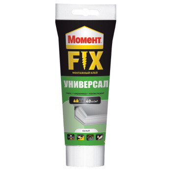 Жидкие гвозди 250 г Момент Монтаж ФИКС Универсал, белый