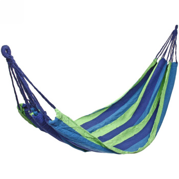 Гамак 200*80см "Комфорт" подвесной, х\б, в сумке, синий