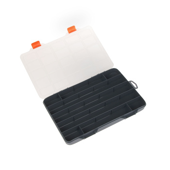 Органайзер д/хранения мелочей пластм. "Expert 11,5" серо-свинц/оранж. 293х207х32мм BR383310026*1/17