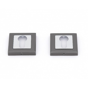 Накладка п/цилиндр НИКЕЛЬ черный A 200 ET BN Фабрика замков*1/25/100