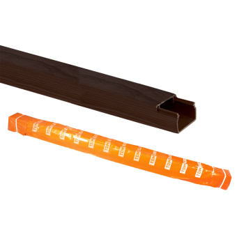 Кабель-канал  15*10мм (дл. 2м) венге "ЭКО" 3D TDM SQ0402-2402  *70