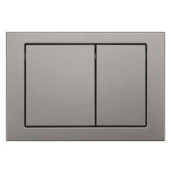 Кнопка смыва Cersanit LINK M05, механическая, пластик, хром матовый