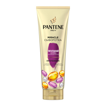яяяСыворотка ополаскиватель PANTENE PRO-V Miracles Питательный коктейль Реновация волос 200мл