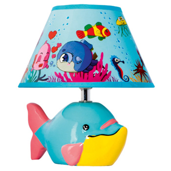 Лампа настольная D1-20 Blue детская Е14 40W *1/12