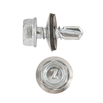 Саморезы кровельные 6.3х19 мм BROZEX, оцинкованная сталь, 250 шт.