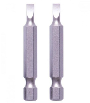 Бита шлицевая SL4.0х50мм (2шт) фрезерованная S2 хвостовик1/4"Е EDGE PATRIOT *1/20 Бита шлицевая SL4.0х50мм (2шт) фрезерованная S2 хвостовик1/4"Е EDGE PATRIOT *1/20