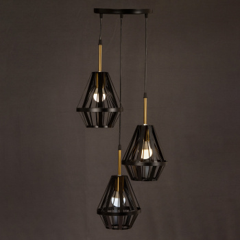 Люстра 05586-0.9-03 BK 40Вт Е27 S=18м2 *1 Люстра 05586-0.9-03 BK 40Вт Е27 S=18м2 *1