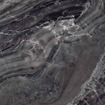 Керамогранит 1.44 м² Primavera Titan PR115, 600x600x10 мм, полированный, черный мрамор