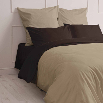 Постельное белье 1,5сп поплин Мастерская снов 19990 топленое молоко, наволочки 70*70см - 2шт *1/9