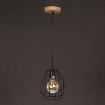 Люстра IL1011-1P-05 BK 40Вт Е27 S=6м2 *1 Люстра IL1011-1P-05 BK 40Вт Е27 S=6м2 *1