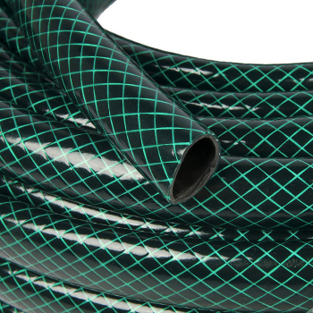 Шланг поливочный 50 м Бертулс "Росток", ПВХ, 1/2", армированный, зеленый