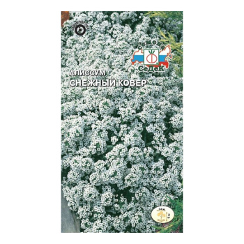 Семена Алиссум морской Снежный ковер 0,1гр СеДеК *10/200