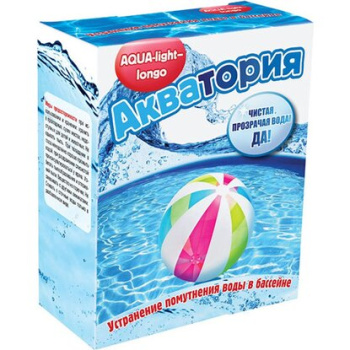 Средство от помутнения воды в бассейнах Акватория AQUA-light- longo, 500 г  4359507