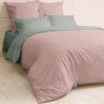 Постельное белье 2сп поплин Мастерская снов 19350 розовый зефир, наволочки 70*70см - 2шт *1/9