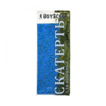 яяяBOYSCOUT   Скатерть для пикника 140x110 см, спанбонд (5 цветов в коробке) /80