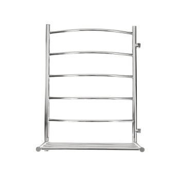 Полотенцесушитель лесенка Приоритет ПМ-боковое подкл. левый Ø1" Полка 50*80*50*2мм Тругор*1