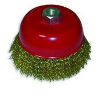 Щетка-крацовка"чашка"с гайкой, круч.пров.0,3мм150мм/М14*2"888"(арт.3499150)*1/20 Щетка-крацовка"чашка"с гайкой, круч.пров.0,3мм150мм/М14*2"888"(арт.3499150)*1/20