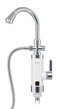 Водонагреватель электрический проточный THERMEX Focus 3000 душ. лейка, шланг 3кВт *1