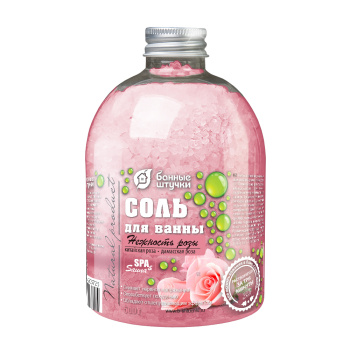 Соль для ванны "Нежность розы", 500 г "Банные штучки" / 6