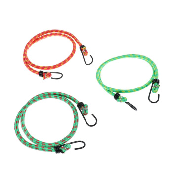 Набор резинок TORSO 3 шт, 80 см, d 8 мм, металлические крючки 1827330