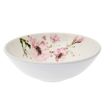 Салатник фаянс. 300мл с рис. С 095 евро (140мм) ("Кубаньфарфор") *26